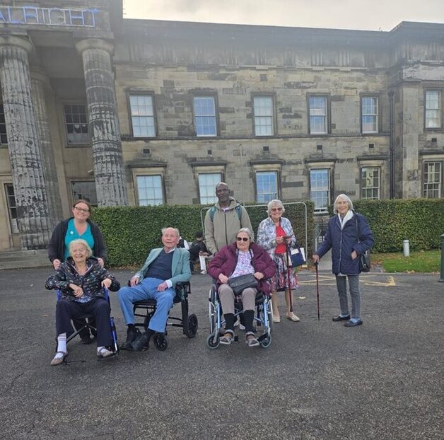 Edinburgh care home residents' wish to visit museum fulfilled