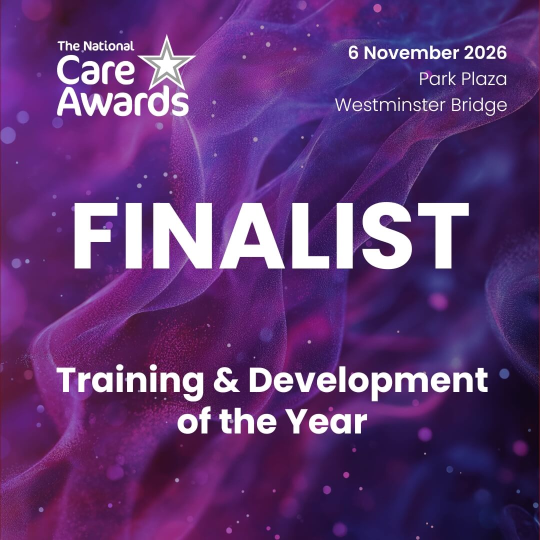 National Care Awards 2026 finalist - Training and Development of the Year