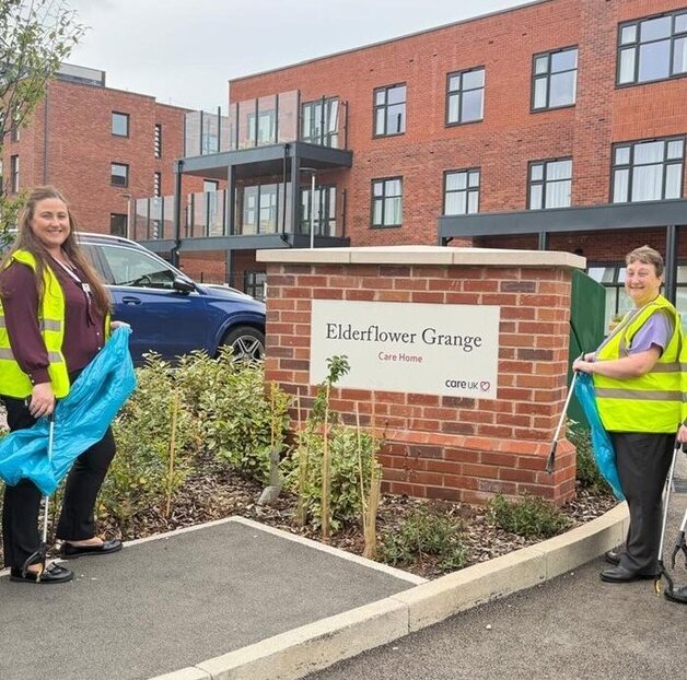 Erdington care home rolls up its sleeves to host community litter-picking initiative
