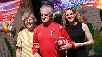 Woking care home residents team up for matchday magic