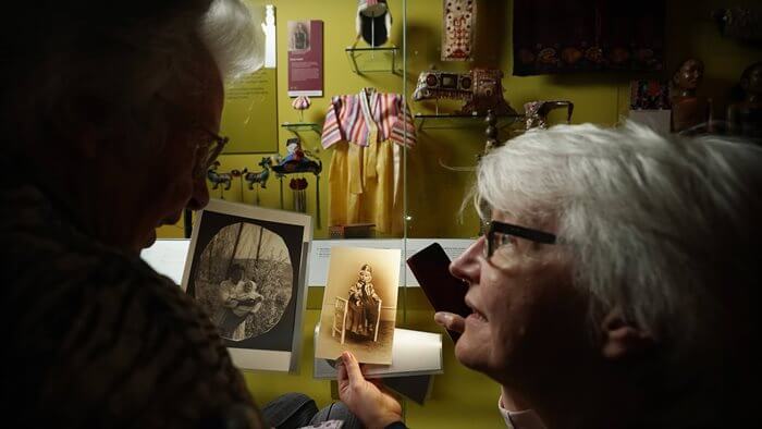 A resident at Murrayside has had her wish of being reunited with an outfit she last wore almost 100 years ago granted. 