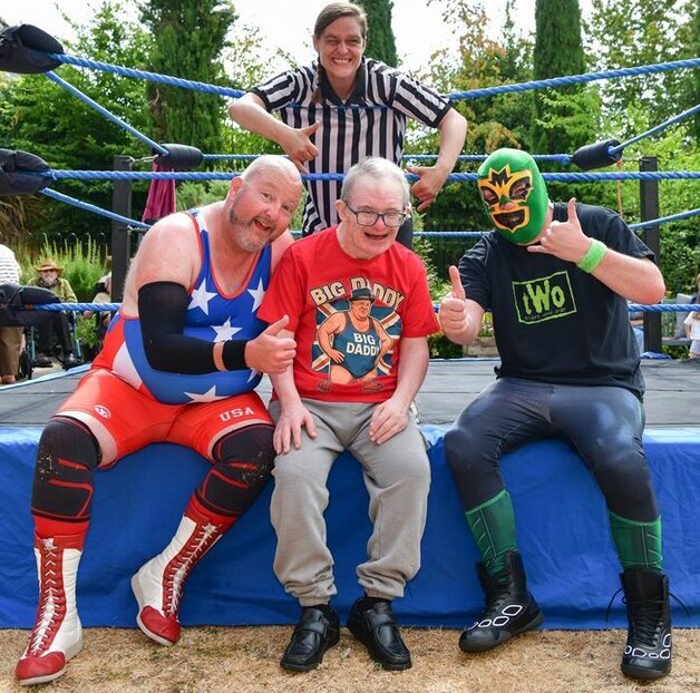 Lifelong wrestling fan experiences first live match at Kidderminster care home
