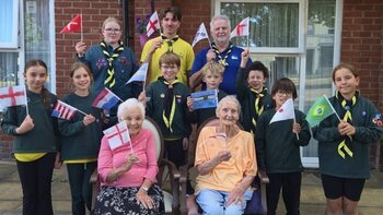 Chingford care home residents team up with community for matchday magic