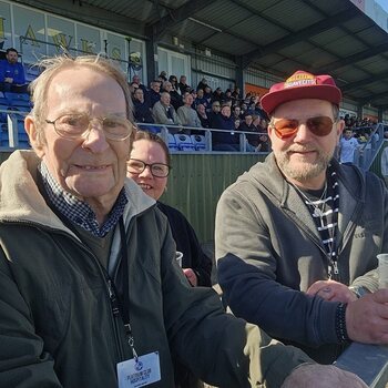 Waterlooville care home makes football fan’s dream come true
