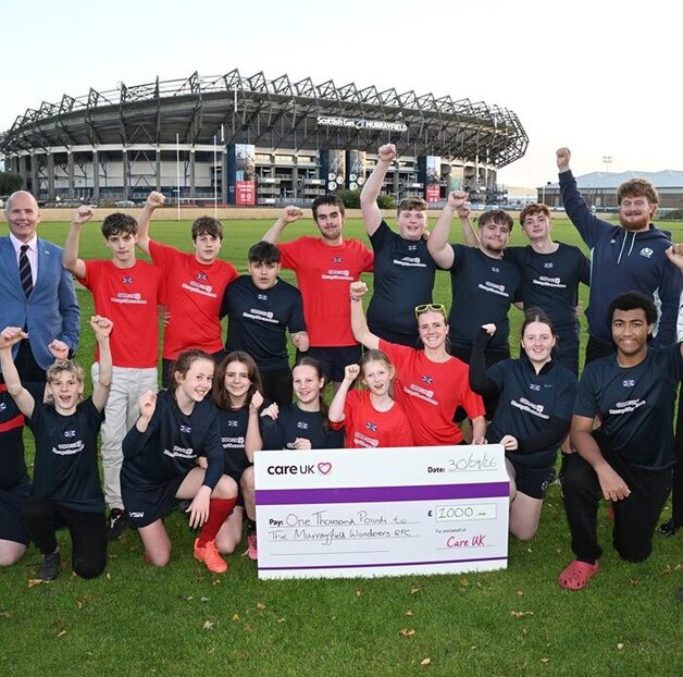 Edinburgh care home donates £1000 to sports club