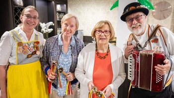 Knutsford care home strikes the right chord with music festival